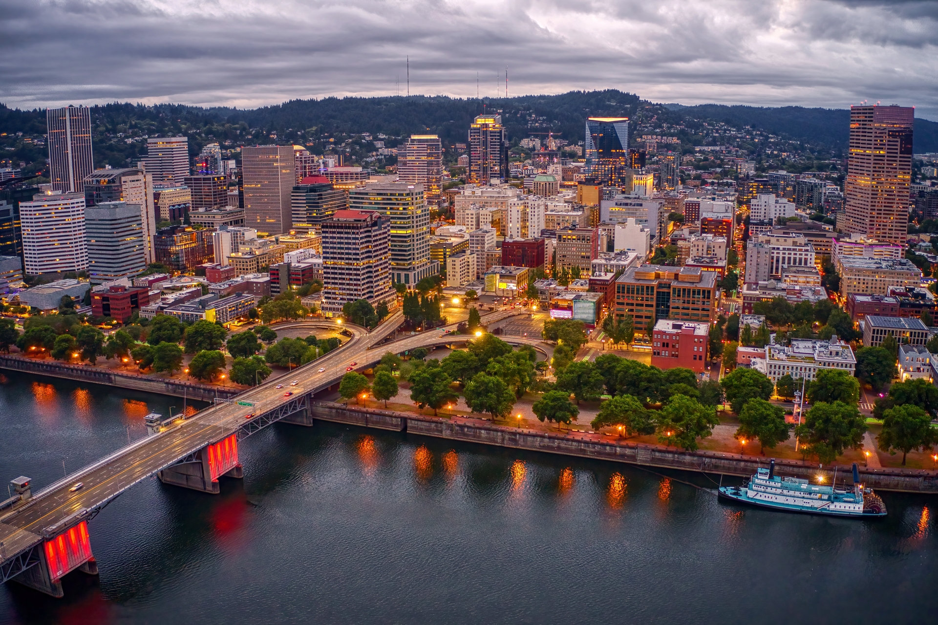 Portland, Oregon skyline